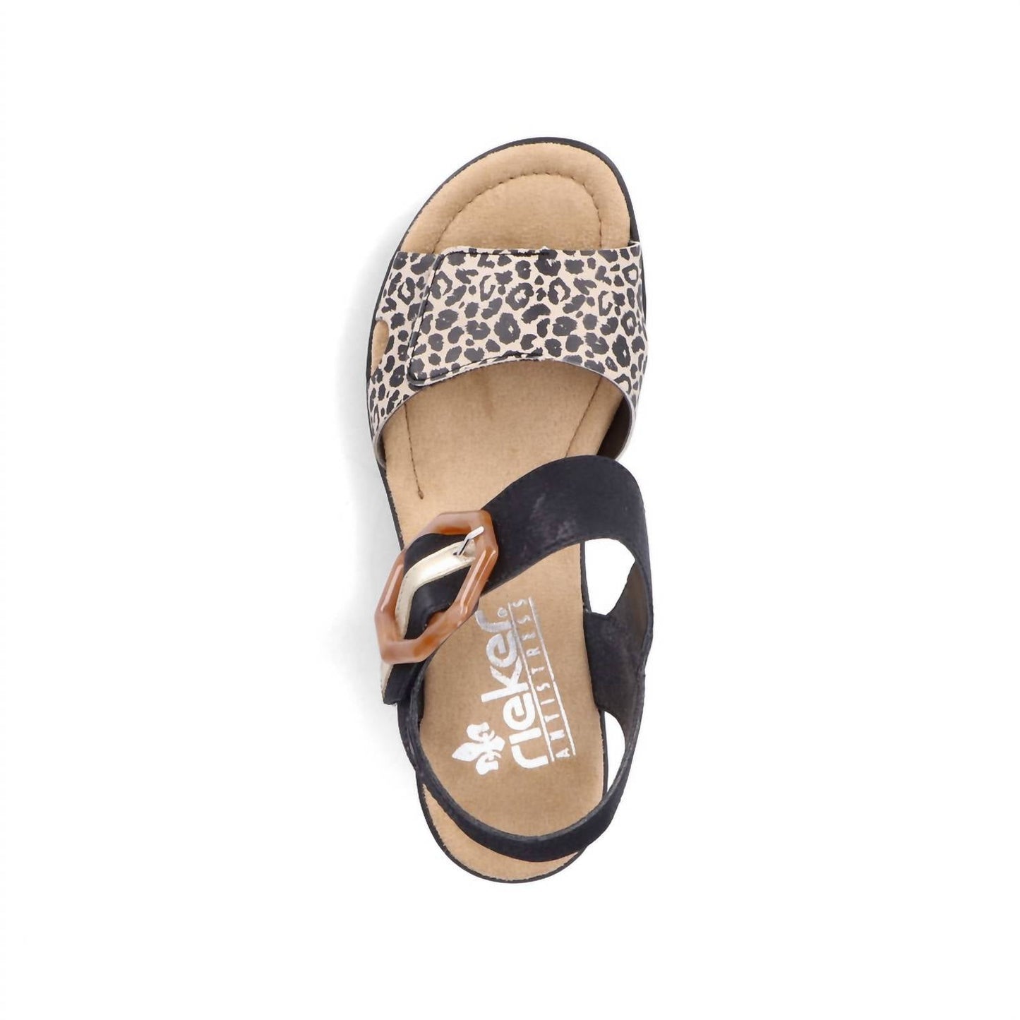 Rieker - Women's Multi Strap Wedge Sandal