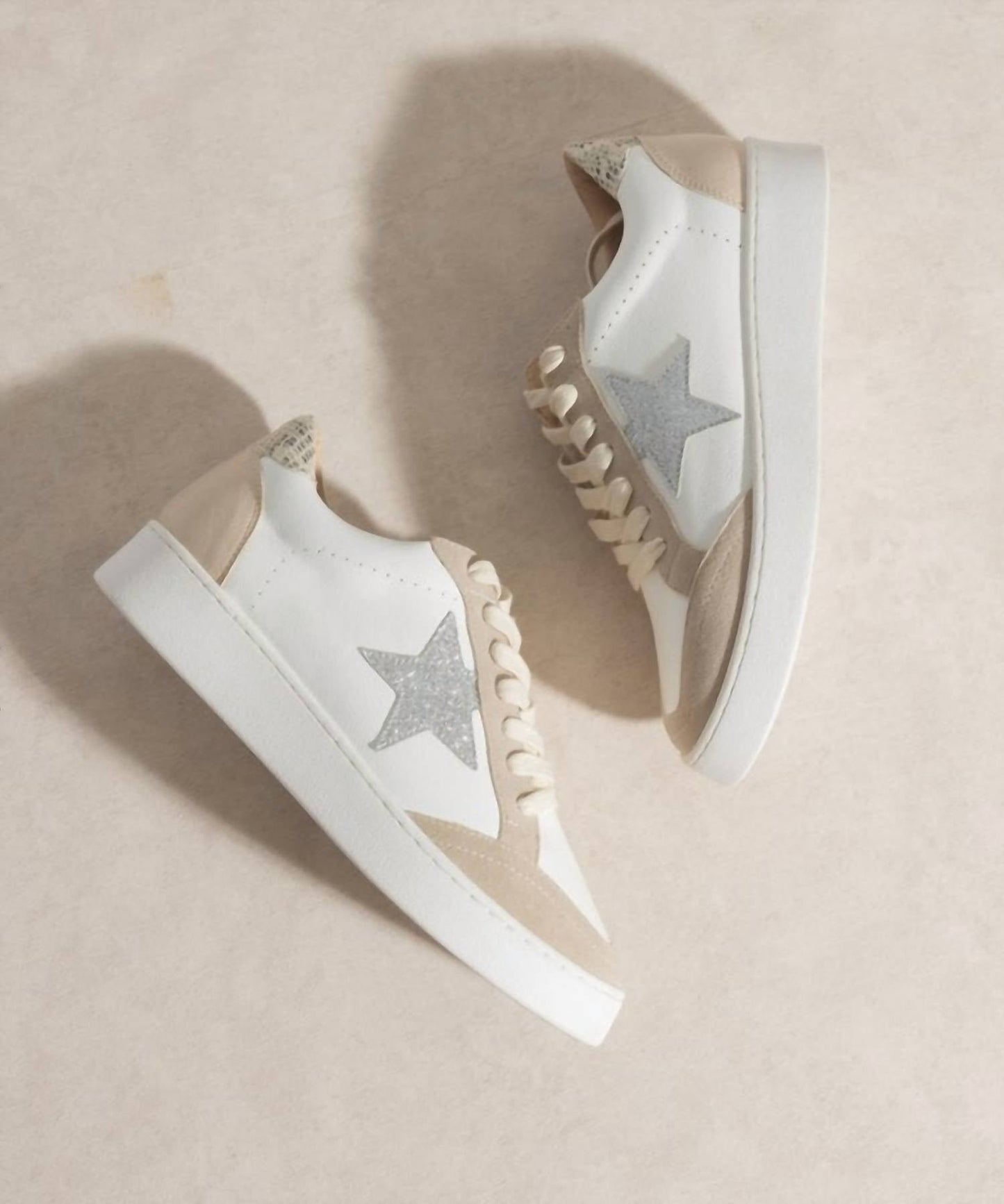 Wit & Wisdom - Women's Irene Neutral Star Sneakers