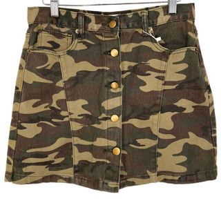 O & O Denimwear - Women's Camouflage Mini Skrt