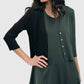 Alembika - Essential 2-tone Crop Cardigan