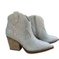 Very G - Stroke Of Midnight Rhinestone Booties