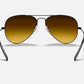 Ray Ban - Aviator Medium Non Polarized Sunglasses Rb3025 - 002 - 4o
