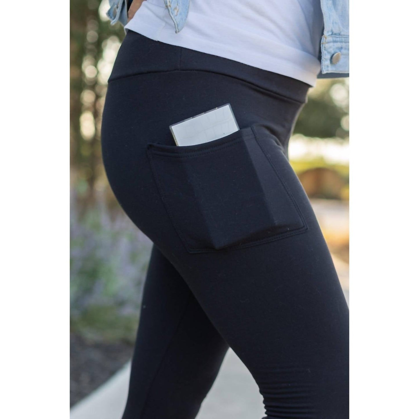 Julia Rose - Full Length Leggings With Pocket