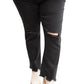 Risen - High Rise Straight Leg Jeans Plus Size