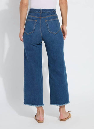 Lysse - Calça jeans feminina Noah com franjas