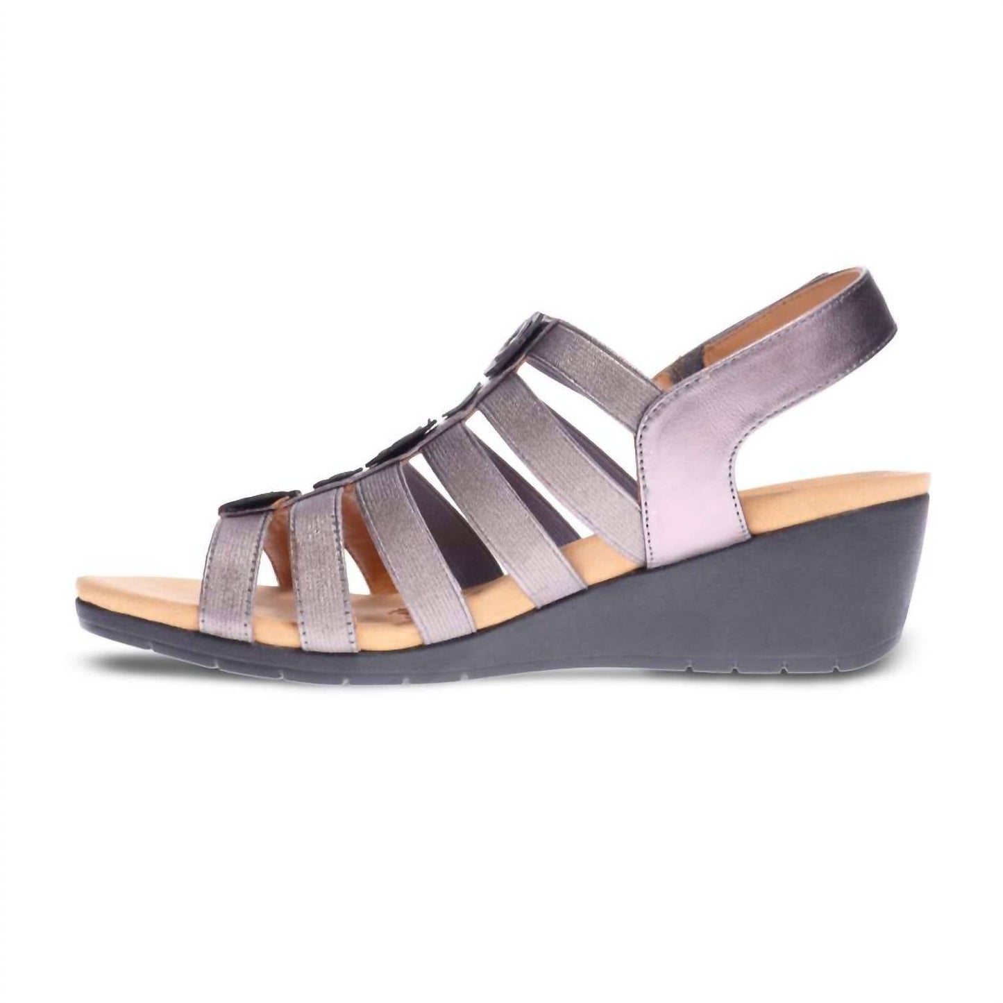 Revere - Women's Bari Floral Wedge Sandal