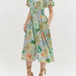 Entro - Big Florals Midi Dress