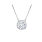 Diana M Jewels - Pingente de diamante de 0,60 cts