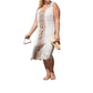 On The Plus Side - Sunniva Print Sleeveless Sundress - Plus Size