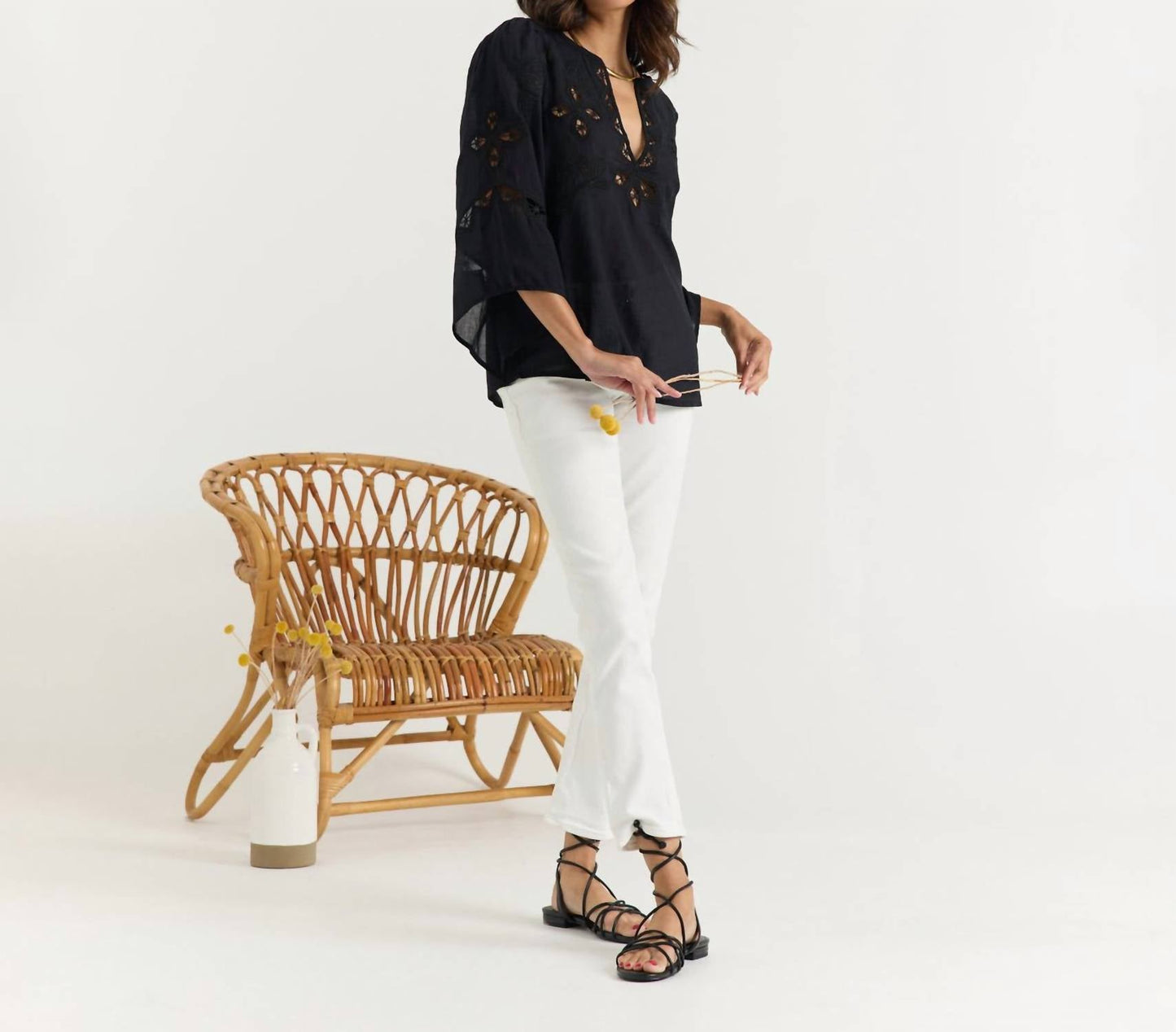 Calypso St. Barth - Bella Three-quarter Sleeve Top