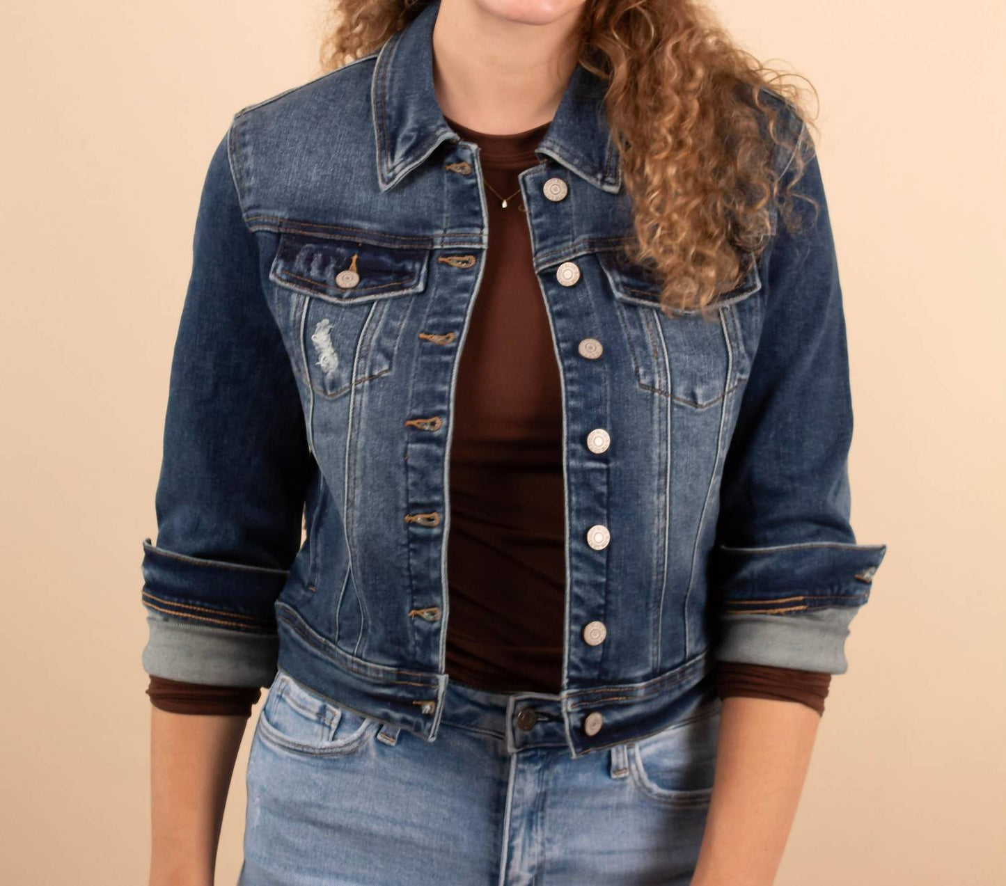 Judy Blue - Classic Denim Button Jacket
