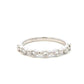 Aamiaa - 0.25 Carat Natural Diamond Bezel & Bar Band Ring