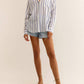Z Supply - Perfect Linen Striped Top