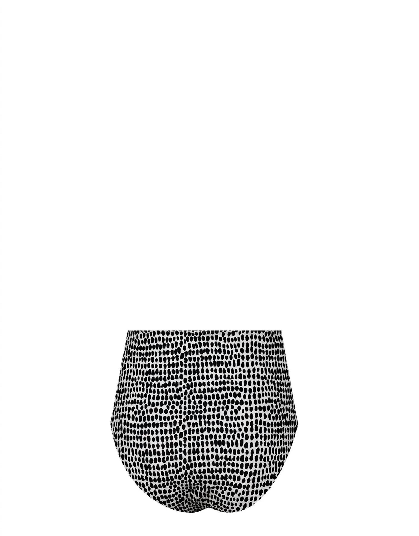 Lia Sahara - Women's Reversible Compression High Waist Bikini Bottom