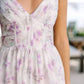 Entro - Floral Corset Top Midi Dress