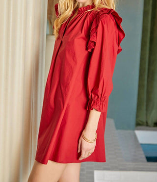 Day + Moon - Poplin Mini Dress