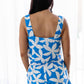 Day + Moon - Brooke Tropical Floral Print Short Set