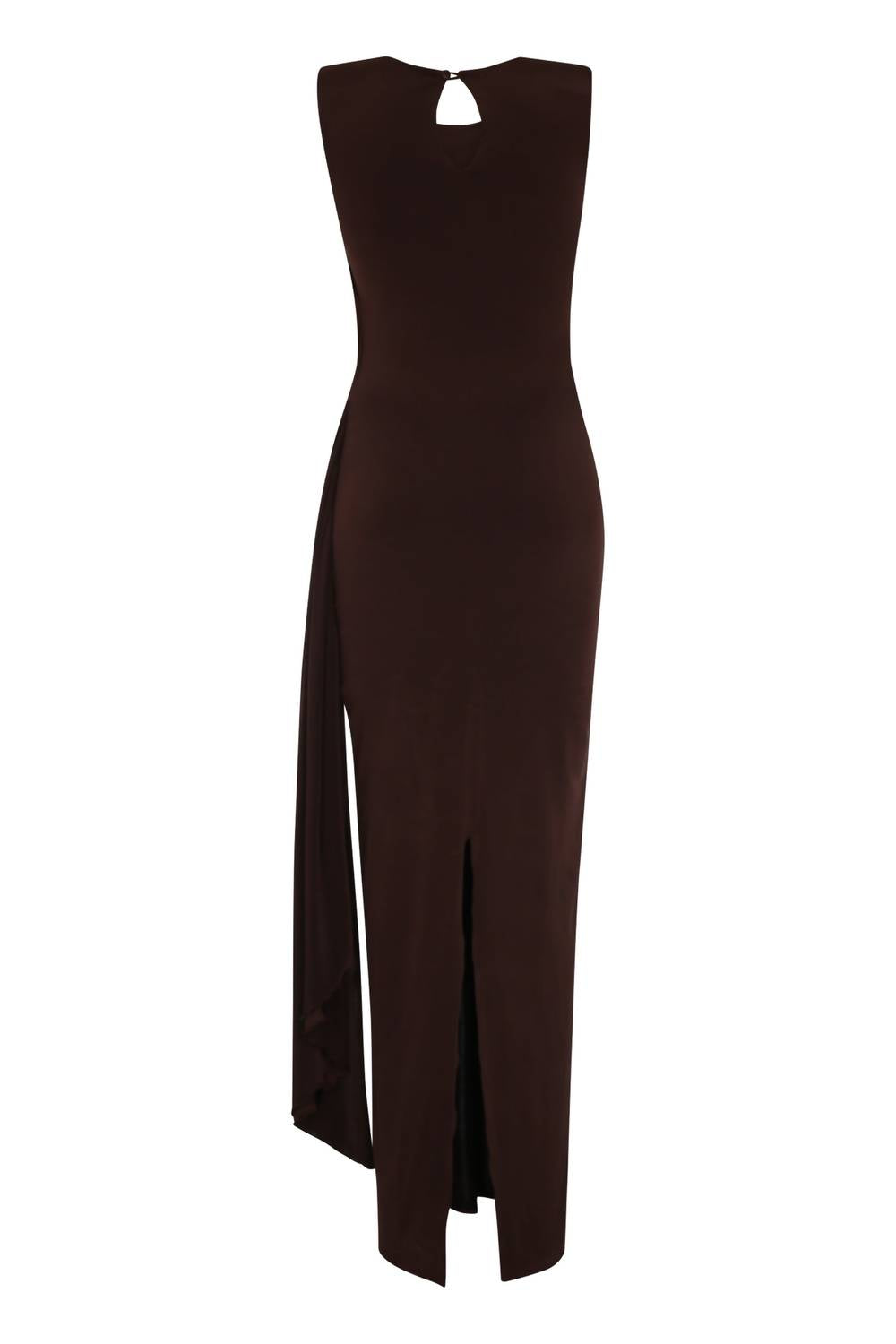 Nelblu - Setas Maxi Round Neck Dress