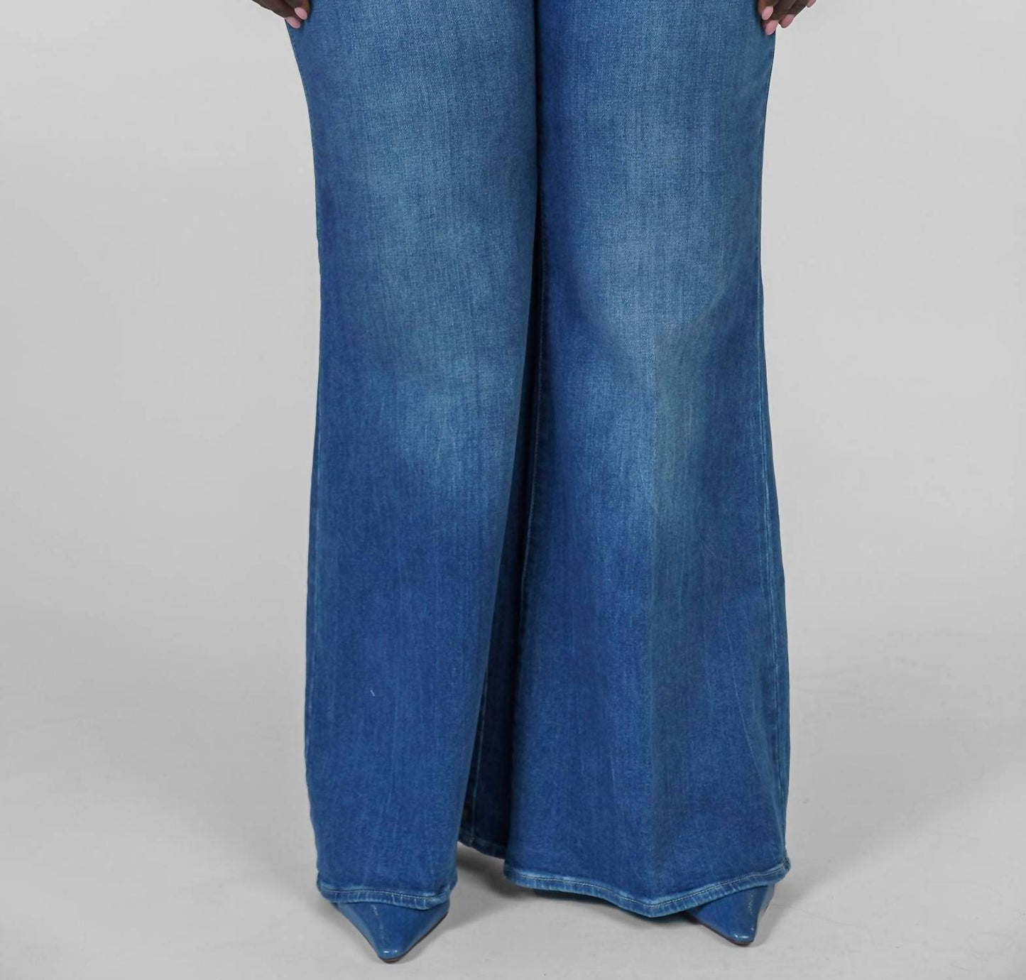 Nydj - Mia Palazzo Jean With High Rise - Plus