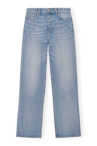 Ganni - Calça Jeans Izey Rígida