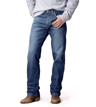 Levi'S - 556 Western Fit Mid-rise Stackable Straight-leg Stretch Jeans