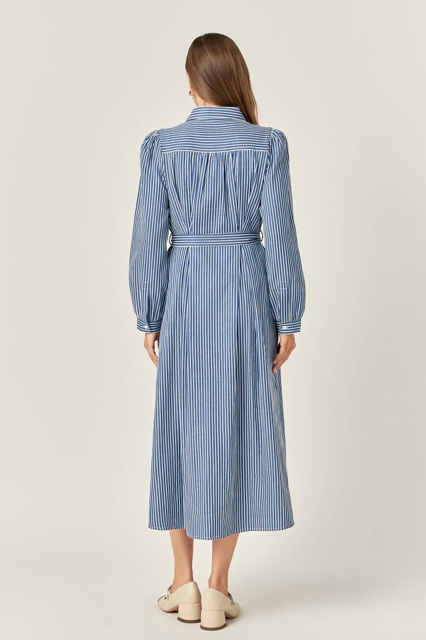 2.7 August Apparel - Eloise Striped Dress