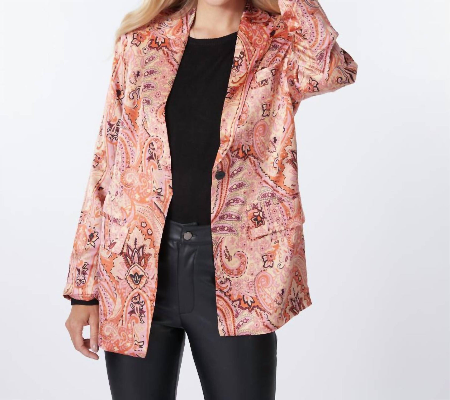 Esqualo - Expression Print Blazer