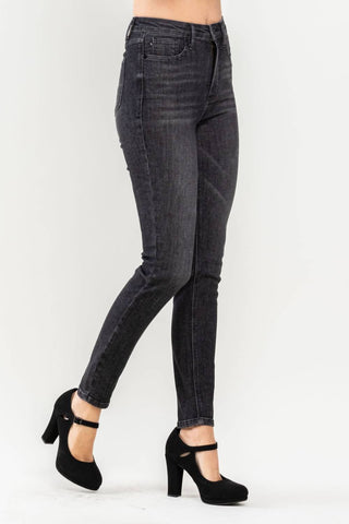 Judy Blue - Calça jeans skinny com controle de barriga e cintura alta