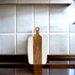 Creative Gifts International - Marble and Acacia Wood Center Handled Board