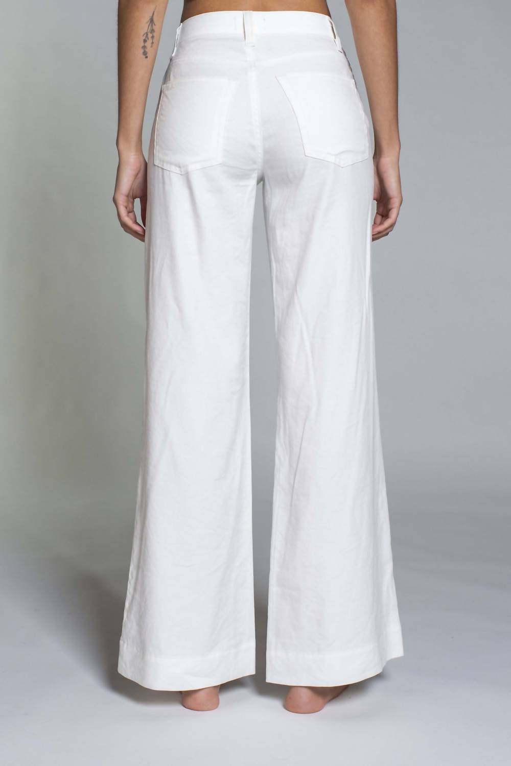 Askk Ny - Juniper Wide Leg Linen Jeans
