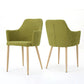Elegant Dining Chair With Contoured Support