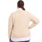 Karen Kane - Plus Size Layered Sweater