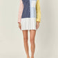 English Factory - Pinstripes & Pleats Dress