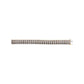 10K Yellow Gold 10-1/3 Cttw Alternating Coco Color and White Diamond 5 Row Tennis Bracelet (Brown/H-I Color, SI1-SI2 Clarity) - Size 7.25