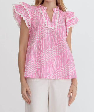 Entrada - Blusa Floral Ric Rac