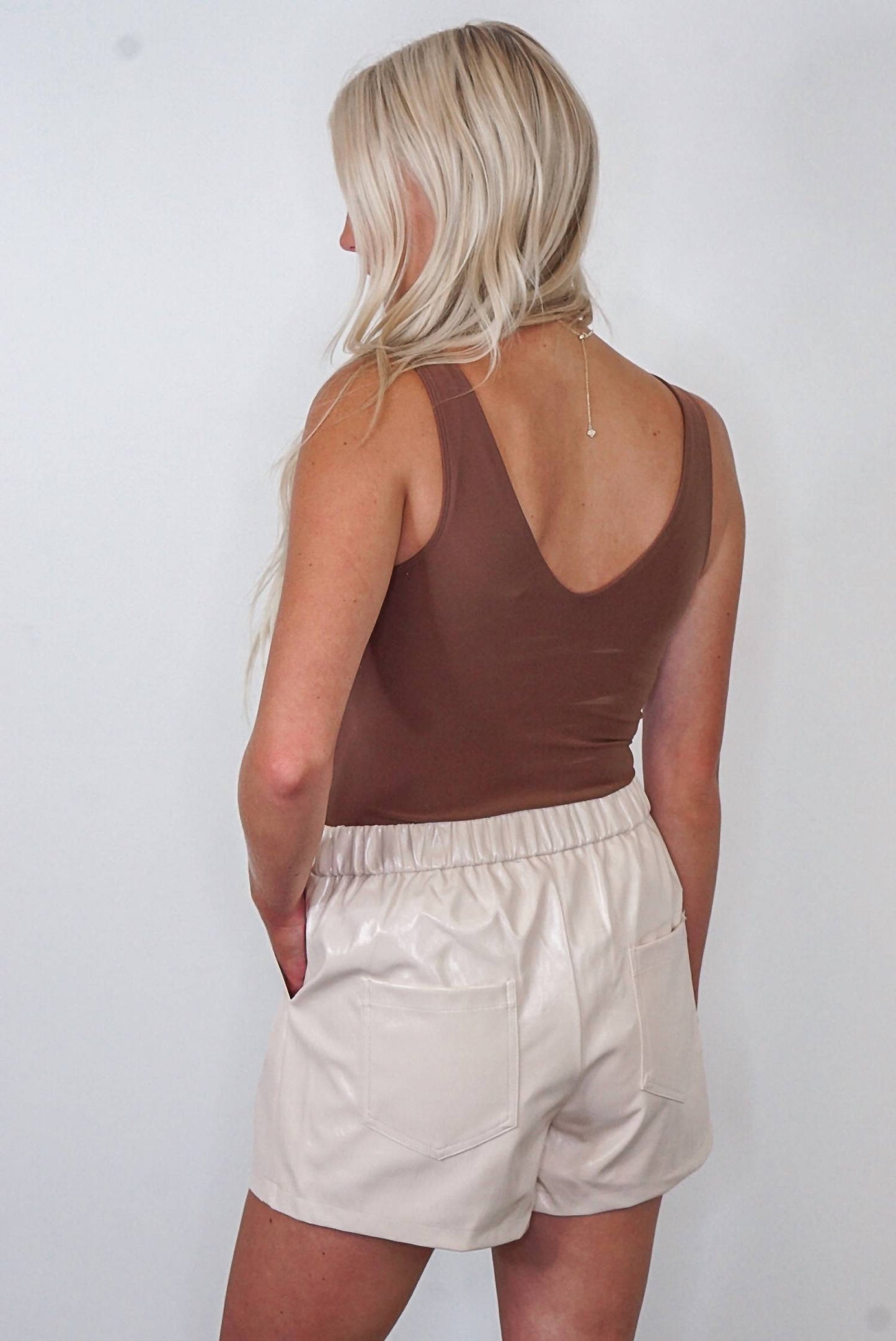 Buddylove - Vince Leather Shorts