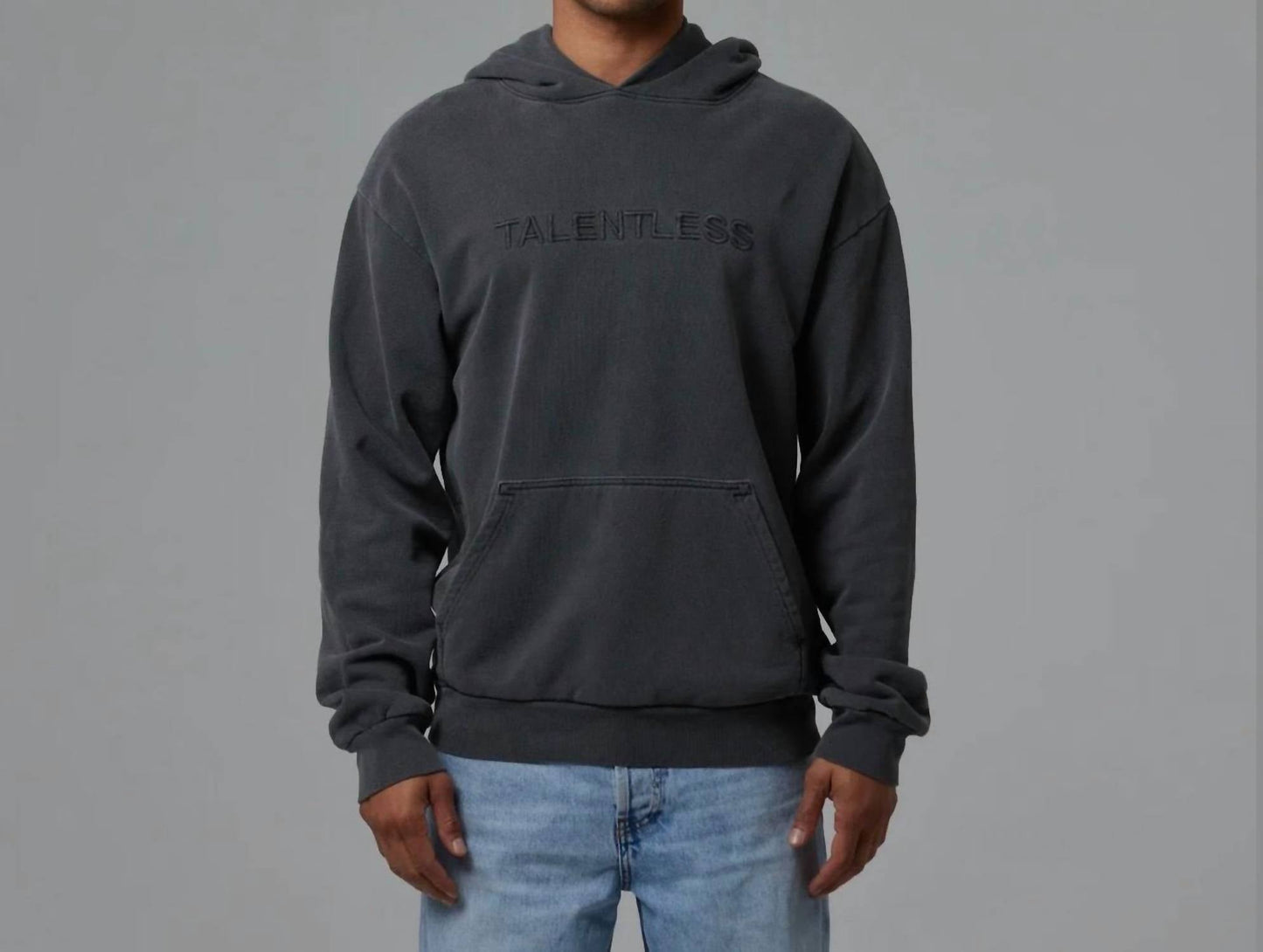Talentless - Men's Circle Logo Embroidered Hoodie