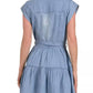 Elan - Women's Collared Mini Dress