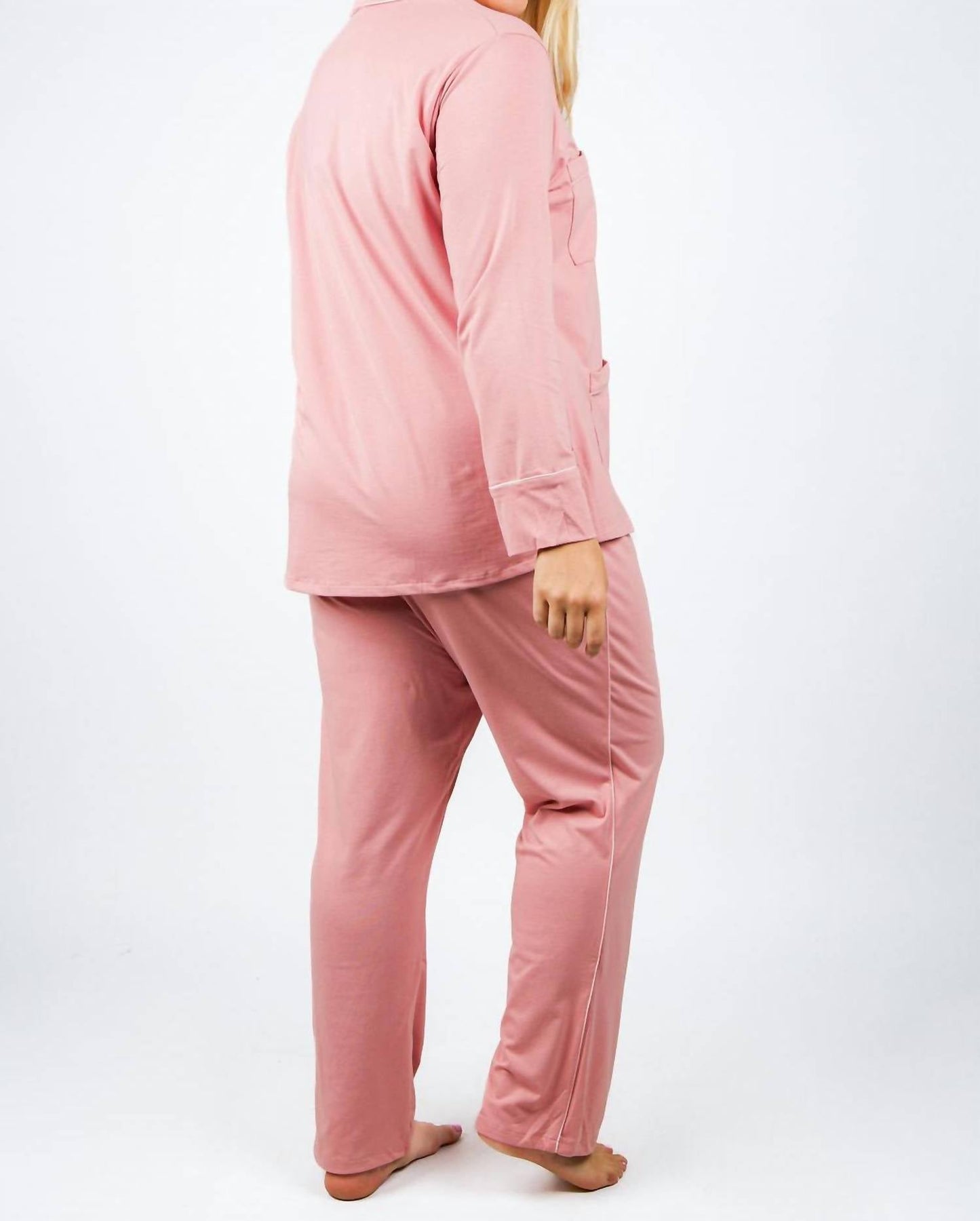 Isayes - Four Pocket Cotton Pajamas - Plus