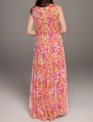 Johnny Was - Vestido longo em camadas Loran