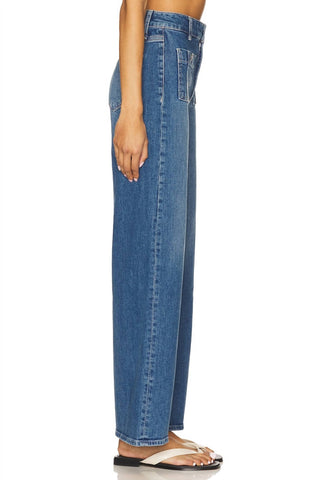 Calça jeans Paige - Anessa 31" com bolsos costurados