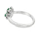 1.14ct Emerald Zircon Ring Sterling Silver