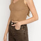 Frame - Crop Rib Sweater Tank