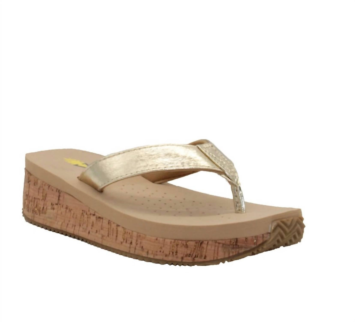 Volatile - Women Neville Metallic Leather Sandal