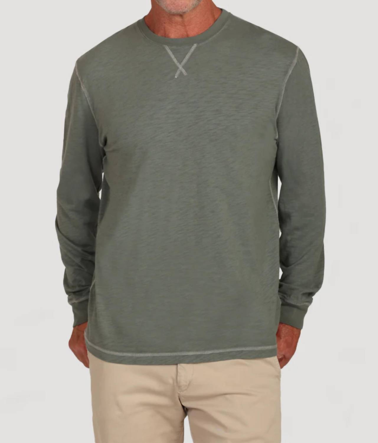 True Grit - Heritage Slub Crew Long Sleeve Tee