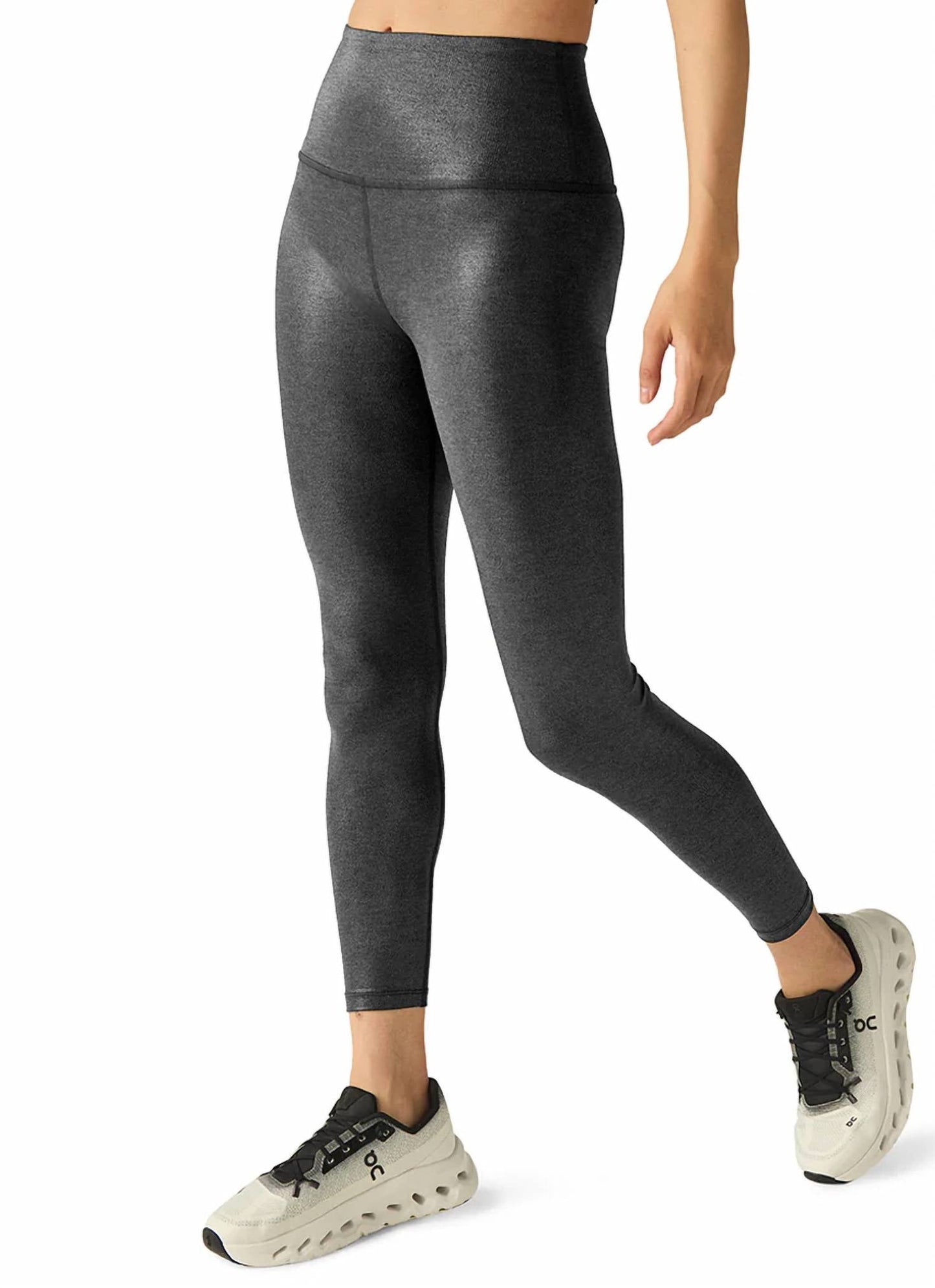 Beyond Yoga - Leatherette High Waisted Midi Legging