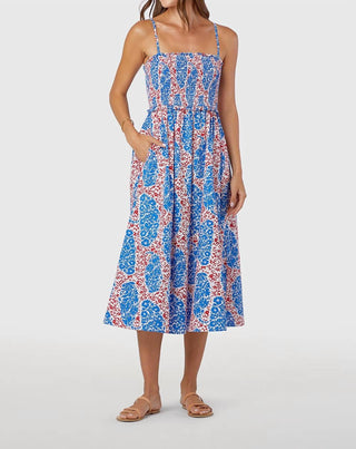 Livro - Vestido Midi Smocked