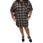 Entro - Fall Oversized Button Down Dress