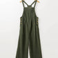 66Disco - Corduroy Pocketed Wide Leg Overall