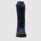 Kcr Group - Women's Original Tall Thick Wool-lined Zip-up Leather Boots